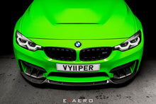 Load image into Gallery viewer, Evaero Carbon Fibre Front Splitter Lip for BMW M3/M4 F80 F82 F83 | OEM+ Fitment | Carbon Front Spoiler
