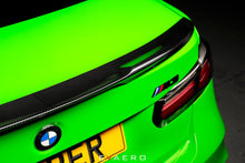 Load image into Gallery viewer, Evaero Carbon Fibre (Carbon Fiber) Full Aero Body Kit for BMW M3 F80 Saloon/Sedan 2014–2018 – Front Splitter, Bumper Vents, Rear Diffuser with Winglets &amp; Rear Boot Spoiler
