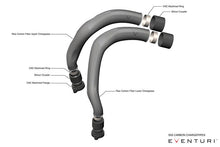 Load image into Gallery viewer, Eventuri Carbon Fibre Charge Pipe Set - BMW F80 M3 | F82 | F83 M4 Coupe | Convertible | F87 M2 Competition (S55)
