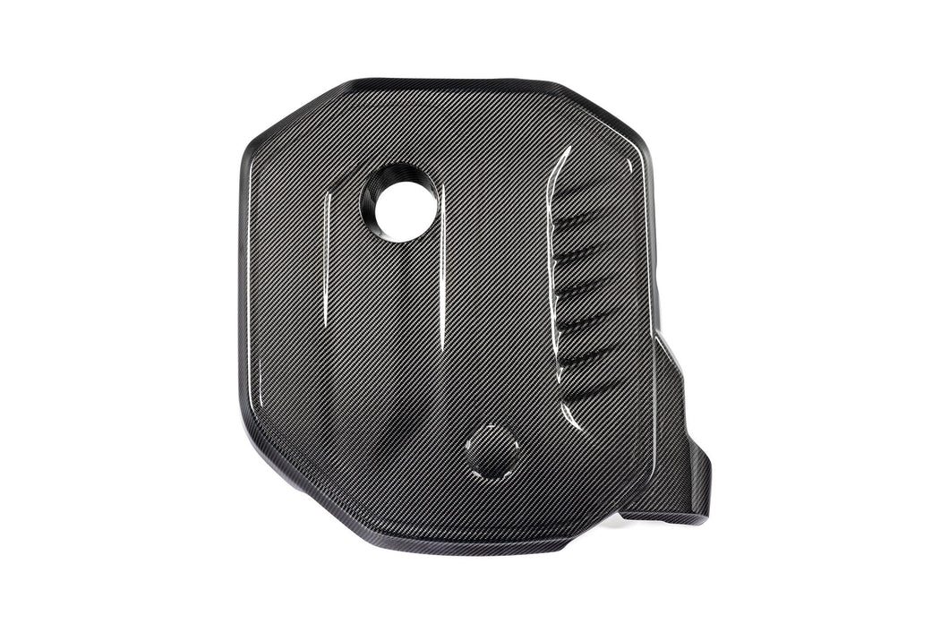 Eventuri Prepreg Carbon Fibre/Carbon Fiber Engine Cover for BMW F-Series B58 - M140i F20/F21, M240i F22, 340i F30/F31, 440i F32 - Direct OEM Replacement Engine Bay Cover