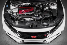 Load image into Gallery viewer, Eventuri Carbon Fibre &amp; Red Kevlar Engine Cover - Honda Civic Type R FK2 | FK8 | FL5
