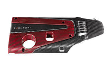 Load image into Gallery viewer, Eventuri Carbon Fibre &amp; Red Kevlar Engine Cover - Honda Civic Type R FK2 | FK8 | FL5
