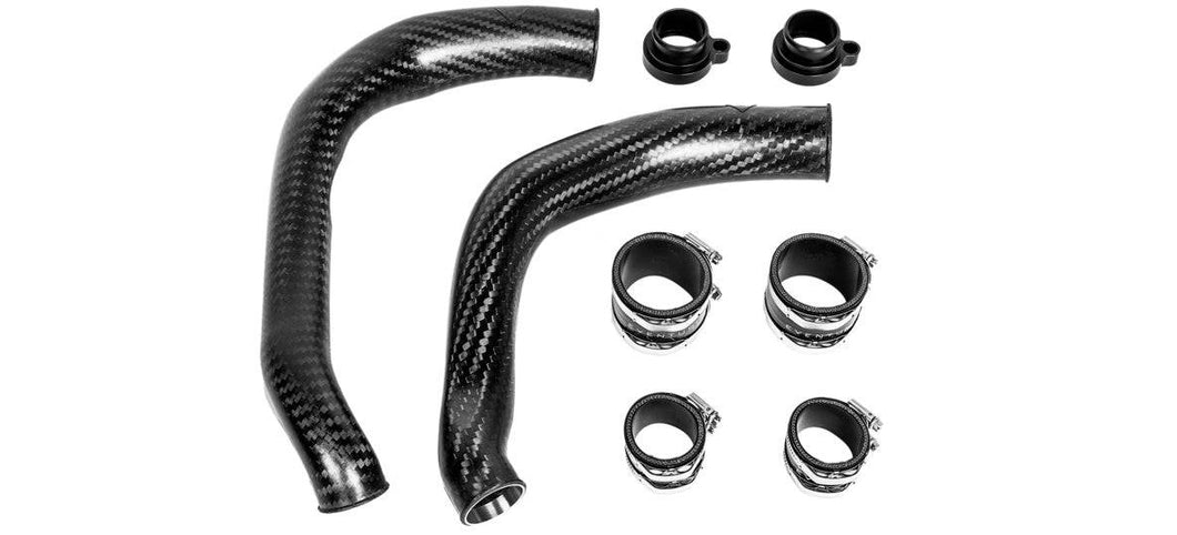 Eventuri S55 Carbon Fibre Charge Pipes for BMW M2 Competition, M3 & M4 (F87 F80 F82, 2014-2021)