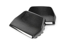 Load image into Gallery viewer, Eventuri Carbon Fibre Seat Back Covers (Set of 4) for BMW M2 Competition F87 (2018–2021), M3 F80 (2014–2019) &amp; M4 F82/F83 (2015–2019) – Pre-Preg 2x2 Twill, OEM Fit
