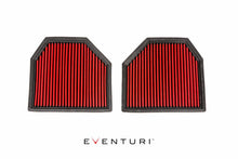 Load image into Gallery viewer, Eventuri Drop-In Dry Panel Air Filters for BMW S55 – F80 M3, F82/F83 M4, F87 M2 Competition | High-Flow OEM Replacement | Non-Oiled, MAF-Safe | Fits Stock Airbox

