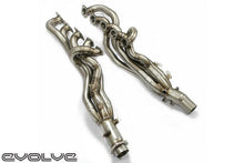 Load image into Gallery viewer, Evolve Long Tube Manifolds - BMW E60/E61 M5 | E63/E64 M6
