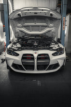 Load image into Gallery viewer, OSPREY BMW G8X S58 V4 Front Mount Intakes - 90mm/76mm Aluminium Tubing, Billet Turbo Couplers, Large Body 76mm Filters, Lowest Intake Air Temps
