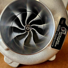 Load image into Gallery viewer, DAW Hypercore Supercore Replacement Turbocharger - Direct-Fit Stock-Frame CHRA Hybrid Turbo, Plug &amp; Play Drop-In, Stock-Location, Fits Factory Exhaust Housing &amp; Intake, CNC Milled Compressor, GTX 9-Blade Turbine, Supports 500-600 HP
