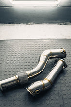 Load image into Gallery viewer, BMW G8x M3/M4 S58 Decat/Catless Downpipes – High-Flow Stainless Steel, Bolt-On Fit for G80 G81 G82 G83 – Performance Exhaust Upgrade
