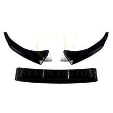 Load image into Gallery viewer, V Style Gloss Black Front Splitter for Audi A3 8Y S Line S3 25-Present
