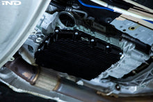 Load image into Gallery viewer, Fall-Line Motorsports Aluminium DCT Transmission Oil Pan/Sump Upgrade – CNC Baffled, Black Anodised, Cooler Ports – BMW M2/M3/M4 (F8X), M5 (F10), M6 (F06/F12/F13), 135i (E82/E88), 335i/335is (E9X), Z4 (E89)
