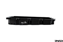 Load image into Gallery viewer, Fall-Line Motorsports Aluminium DCT Transmission Oil Pan/Sump Upgrade – CNC Baffled, Black Anodised, Cooler Ports – BMW M2/M3/M4 (F8X), M5 (F10), M6 (F06/F12/F13), 135i (E82/E88), 335i/335is (E9X), Z4 (E89)
