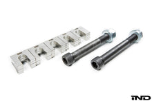 Load image into Gallery viewer, Fall-Line Motorsports BMW Rear Camber Shim Kit – Camber &amp; Toe Alignment (Eccentric Delete) – M2/M3/M4: G87, G80 G81 G82 G83, F87 F80 F82 F83, E92 M3, E82 1M – Track-Ready, Made in USA
