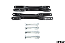 Load image into Gallery viewer, Fall-Line Motorsports Billet Aluminium Rear Trailing Arm Set for BMW E9X M3 (E90/E92/E93) &amp; E82 1M - CNC Machined Hard Anodised Performance Suspension Upgrade

