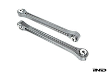 Load image into Gallery viewer, Fall-Line Motorsports Rear Lower Tension &amp; Fixed Toe Arm Set for BMW M3/M4 G8X (G80 G82 G83) &amp; F8X (F80 F82 F83) - 6061-T6 Billet, FK Spherical Bearings - Replaces OEM 33322284534
