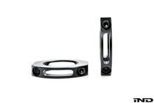 Load image into Gallery viewer, Fall-Line Motorsports Harness Collar Set for 1.75 in OD (1-3/4 in, 44.45 mm) Roll Bars/Roll Cages - Racing Harness Strap Guides Clamps - Black Anodized Aluminum - Set of 2 - Made in USA
