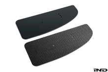 Load image into Gallery viewer, Fall-Line Motorsports Carbon Wing Endplates (Pair) for BMW M235iR F22 &amp; M4 GTS F82 – 2x2 Carbon Fibre OEM-Style BMW Motorsport Rear Wing Side Plates | Direct Replacement with Screws | Made in USA
