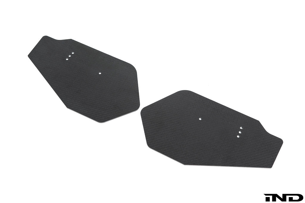 Fall-Line Motorsports Carbon Fiber Rear Wing End Plates (Pair) for BMW M240iR/M235iR/M4 GTS – 2x2 Twill, Adjustable OEM-Style Fit, Made in USA, Mount