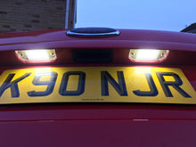 Load image into Gallery viewer, BriteVue 239 Full LED Number Plate Light Units – Sealed SMD Upgrade (Pair) (C5W) Ford Focus MK2 Pre Facelift (2004-2008)
