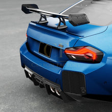 Load image into Gallery viewer, GT Style Carbon Fibre Boot Spoiler for BMW G87 M2 23-Present

