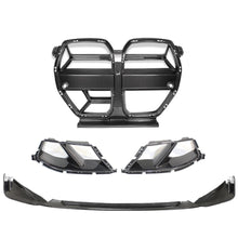 Load image into Gallery viewer, BMW M3/M4 G80/G81/G82/G83 CARBON FIBRE FRONT END PACK - V1 WITH ACC
