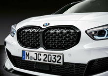 Load image into Gallery viewer, Genuine BMW M Performance Gloss Black Honeycomb Grille for BMW 1 Series &amp; M135i (2019-2024, F40)
