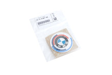Load image into Gallery viewer, Genuine OEM BMW M Performance Heritage 50 Years Badge Set - Front Bonnet/Hood &amp; Rear Boot/Trunk Roundel Emblems (50 Jahre BMW M)
