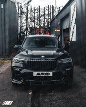 Load image into Gallery viewer, Gloss Black Front Splitter Lip Spoiler Kit with Winglets for BMW X7 (G07) M Sport 2018+ | Paint Code 668 Competition Style
