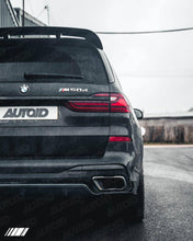 Load image into Gallery viewer, BMW X7 G07 Rear Diffuser &amp; Winglets Kit 2018+ M Sport - Gloss Black Competition Style, OEM-Style ABS (Paint Code 668)
