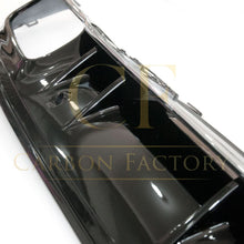 Load image into Gallery viewer, CF Style Gloss Black Rear Diffuser &amp; Exhaust Tips for Mercedes Benz W205 C Class &amp; C63 Saloon &amp; Estate 15-21
