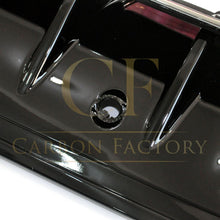 Load image into Gallery viewer, CF Style Gloss Black Rear Diffuser &amp; Exhaust Tips for Mercedes Benz W205 C Class &amp; C63 Saloon &amp; Estate 15-21
