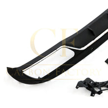 Load image into Gallery viewer, Z Style Gloss Black Rear Diffuser &amp; Exhaust Tips for Mercedes Benz W205 C Class &amp; C63 Saloon &amp; Estate 15-21
