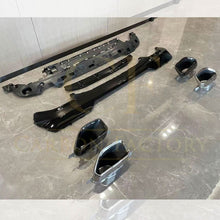 Load image into Gallery viewer, 440 Style Gloss Black Rear Diffuser with Exhaust Tips for BMW 4 Series G22 20-Present
