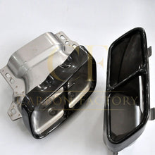 Load image into Gallery viewer, AMG Style Gloss Black Rear Diffuser with Exhaust Tips for Mercedes Benz W176 A Class 13-18
