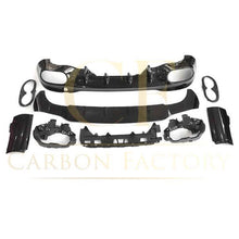 Load image into Gallery viewer, Brabus Style Gloss Black Rear Diffuser &amp; Exhaust Tips for Mercedes Benz W118 CLA 19-25

