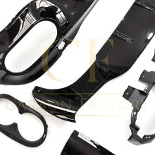 Load image into Gallery viewer, Brabus Style Gloss Black Rear Diffuser &amp; Exhaust Tips for Mercedes Benz W118 CLA 19-25
