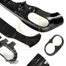 Load image into Gallery viewer, Brabus Style Gloss Black Rear Diffuser &amp; Exhaust Tips for Mercedes Benz W118 CLA 19-25
