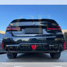 Load image into Gallery viewer, CS Style Gloss Black Rear Diffuser for BMW G30 G31 5 Series M Sport 17-24
