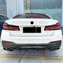 Load image into Gallery viewer, Gloss Black Rear Bumper Extension for BMW G30 G31 5 Series LCI M Sport 22-24
