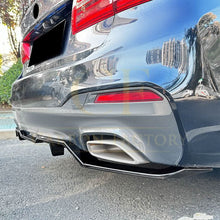 Load image into Gallery viewer, Gloss Black Rear Bumper Extension for BMW G30 G31 5 Series Pre-LCI M Sport 17-20
