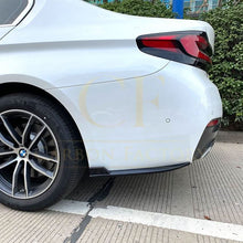 Load image into Gallery viewer, Gloss Black Rear Bumper Spats for BMW G30 G31 5 Series M Sport 17-24
