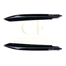 Load image into Gallery viewer, Gloss Black Rear Bumper Spats for BMW G30 G31 5 Series M Sport 17-24
