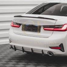Load image into Gallery viewer, Gloss Black Rear Diffuser add on for BMW 3 Series G20 G21 Pre-LCI Standard model 19-22
