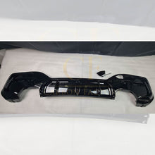 Load image into Gallery viewer, Gloss Black Rear Diffuser Quad Exhaust for BMW F20 1 Series LCI 15-19
