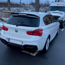 Load image into Gallery viewer, Gloss Black Rear Diffuser Twin Exhaust for BMW F20 1 Series LCI 15-19
