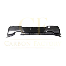 Load image into Gallery viewer, Gloss Black Rear Diffuser Twin Exhaust for BMW F20 1 Series Pre-LCI 12-14
