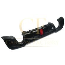 Load image into Gallery viewer, LED Style Gloss Black Rear Diffuser Dual Exhaust for BMW E90 E91 3 Series 05-13
