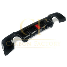 Load image into Gallery viewer, LED Style Gloss Black Rear Diffuser Dual Exhaust for BMW E90 E91 3 Series 05-13
