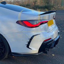 Load image into Gallery viewer, LED Style Gloss Black Rear Diffuser for BMW 4 Series G22 G23 20-Present
