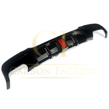 Load image into Gallery viewer, LED Style Gloss Black Rear Diffuser Quad Exhaust for BMW E90 E91 3 Series 05-13

